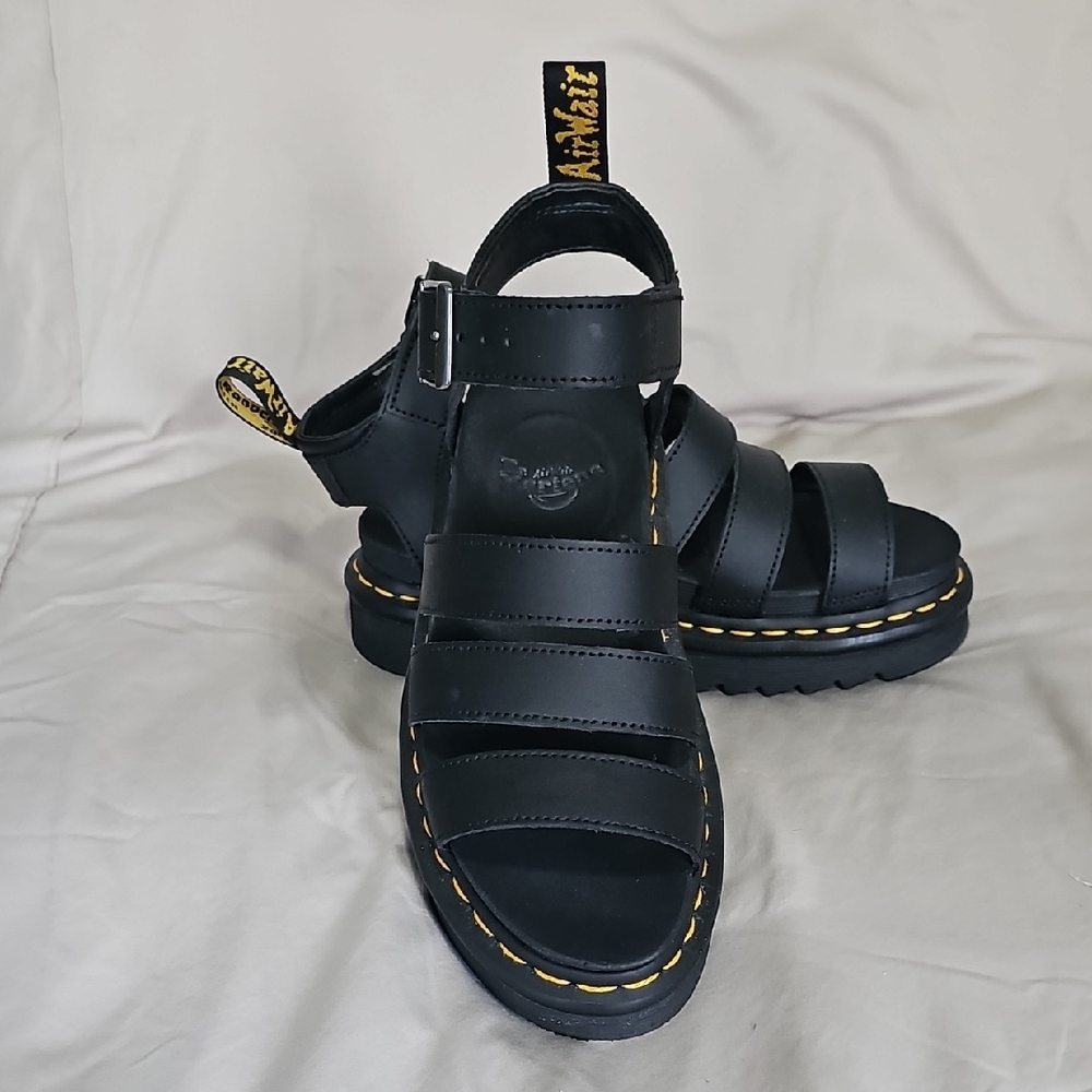 Dr. Martens Black Sandals
